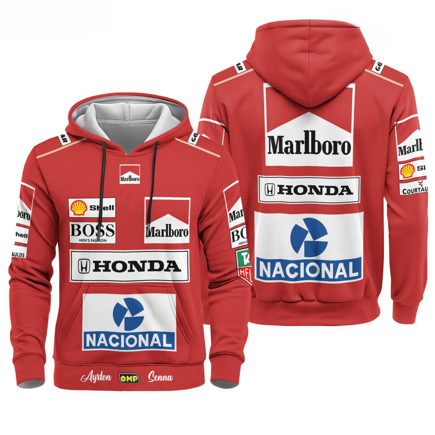 Ayrton F1 Racing Inspired Hoodie