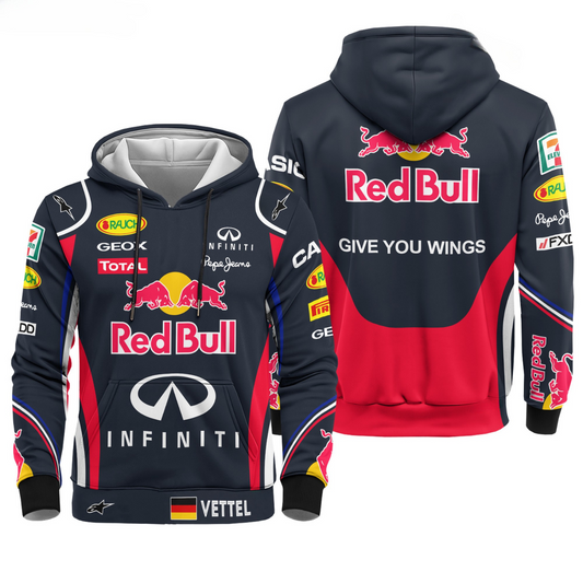 Vettel RB F1 Racing Inspired Hoodie