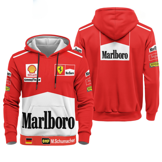 Schumacher Monaco F1 Racing Inspired Hoodie